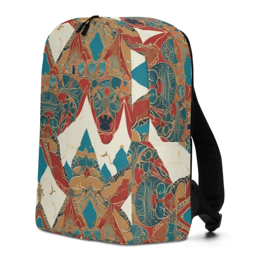 Teal Caravan on a Minimalist Backpack