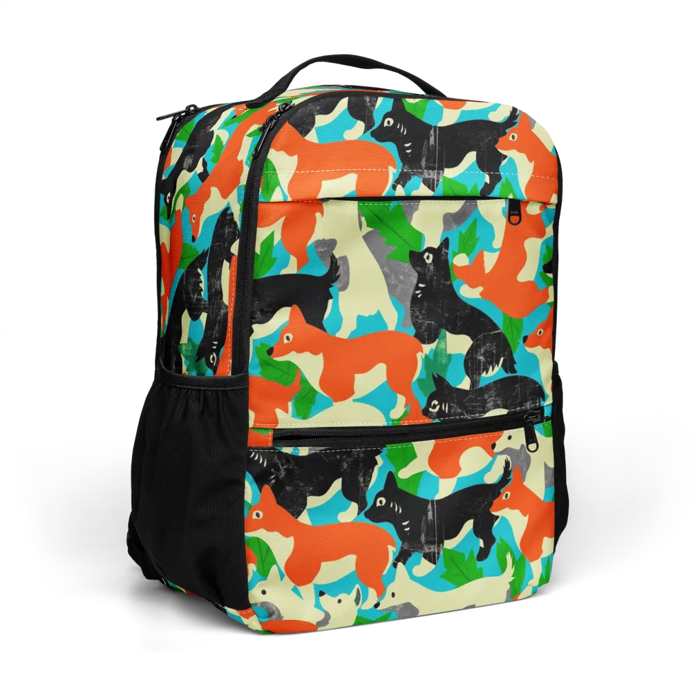 Foxglove Pack on Utility Backpack — Right Front