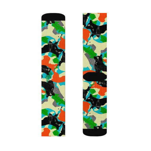 Foxglove Pack on a Socks