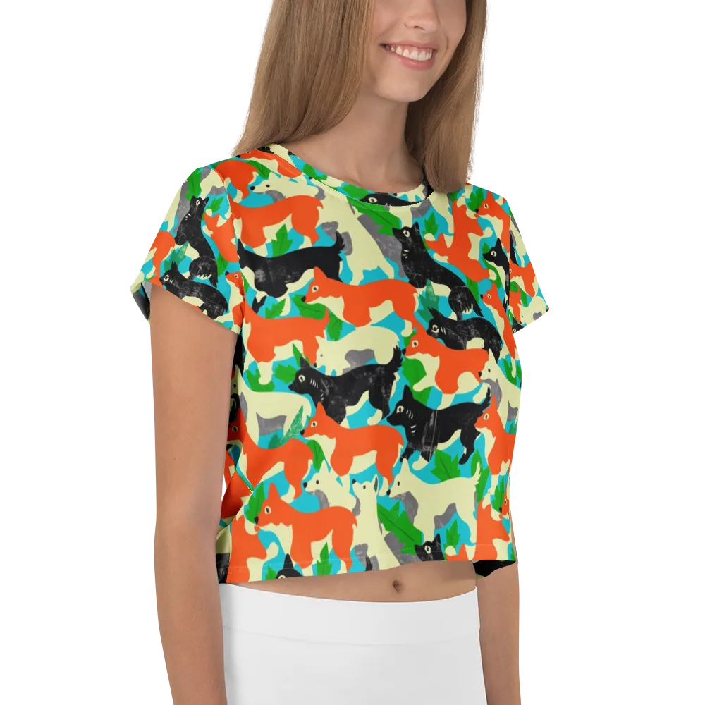 Foxglove Pack on Crop Tee — Right