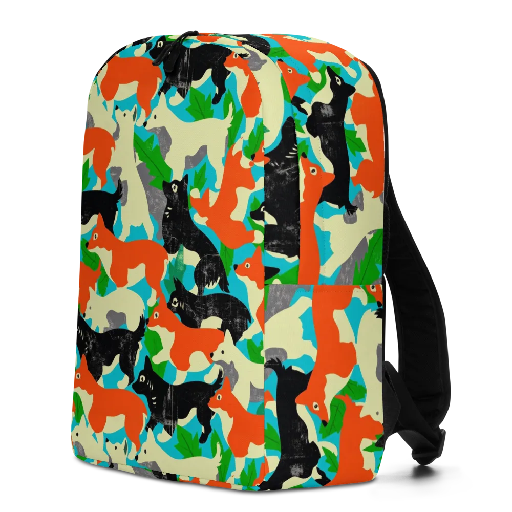 Foxglove Pack on Minimalist Backpack — Left