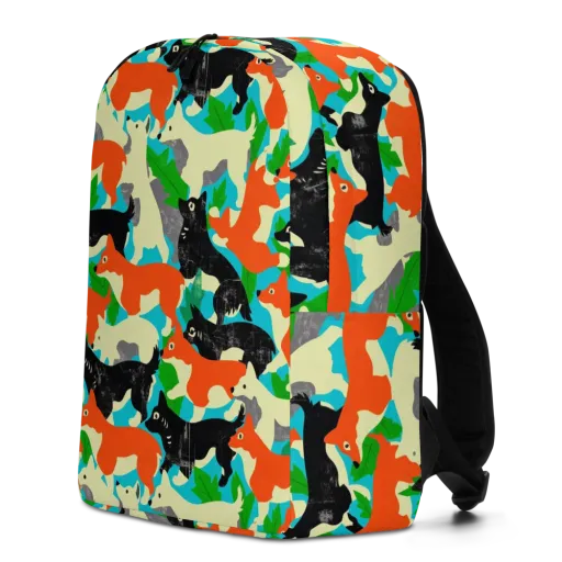 Foxglove Pack on a Minimalist Backpack