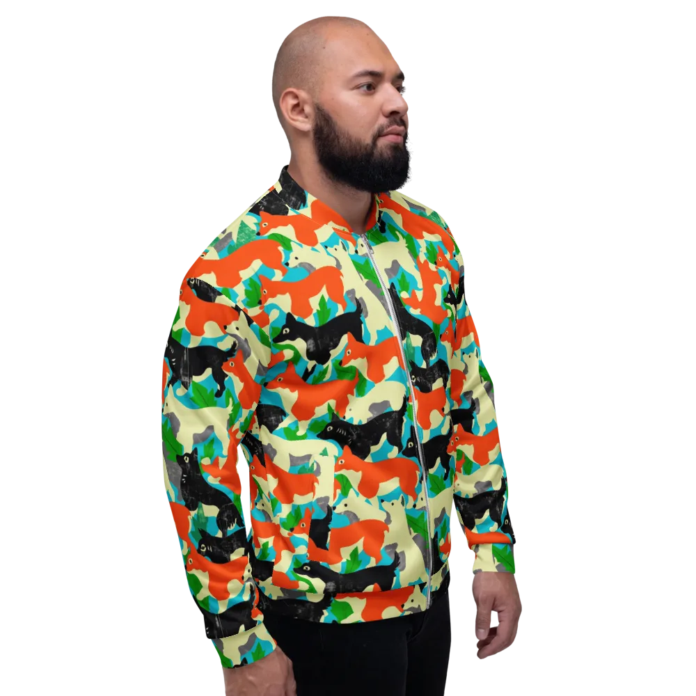 Foxglove Pack on Bomber Jacket — Right