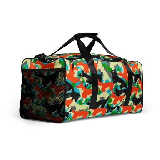 Foxglove Pack on a Duffle Bag