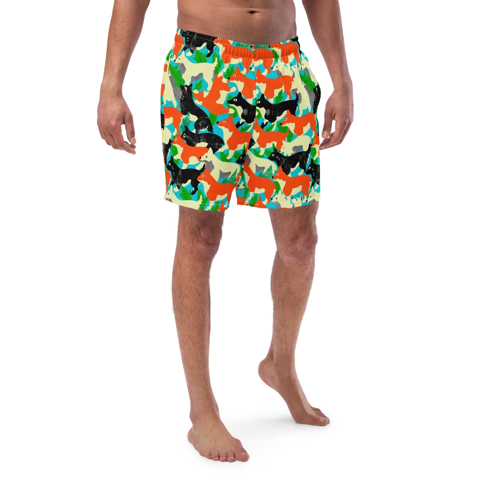 Foxglove Pack on Swim Trunks — Front