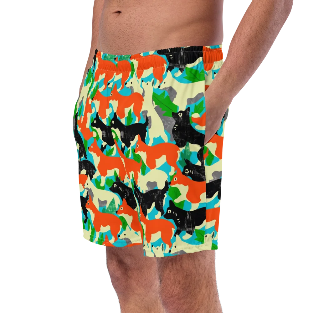 Foxglove Pack on Swim Trunks — Left Front