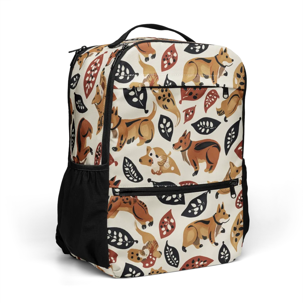 Autumn Canid on Utility Backpack — Right Front