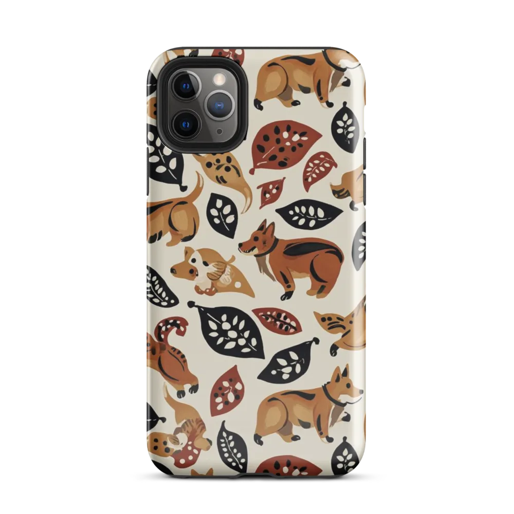 Autumn Canid on Tough Case for iPhone® — Front