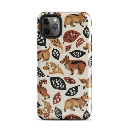 Autumn Canid on a Tough Case for iPhone®