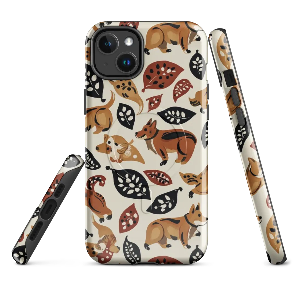 Autumn Canid on MagSafe Tough Case for iPhone® — Front