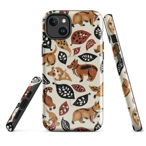 Autumn Canid on a MagSafe Tough Case for iPhone®