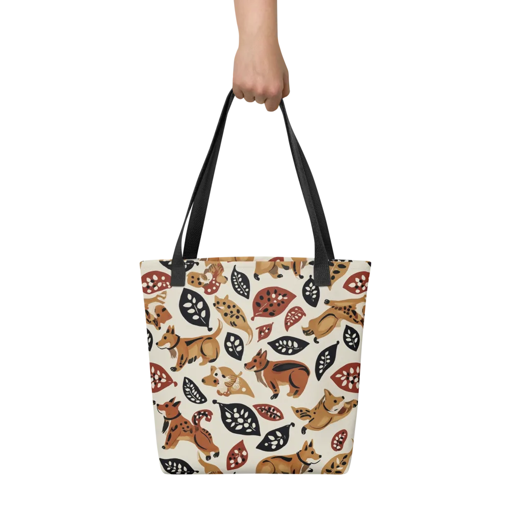 Autumn Canid on Tote Bag — Front
