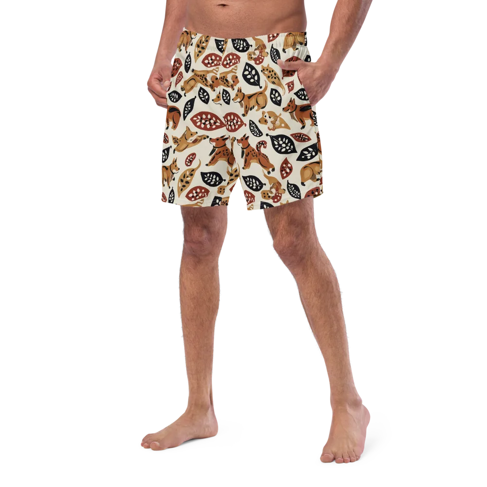 Autumn Canid on Swim Trunks — Left Front