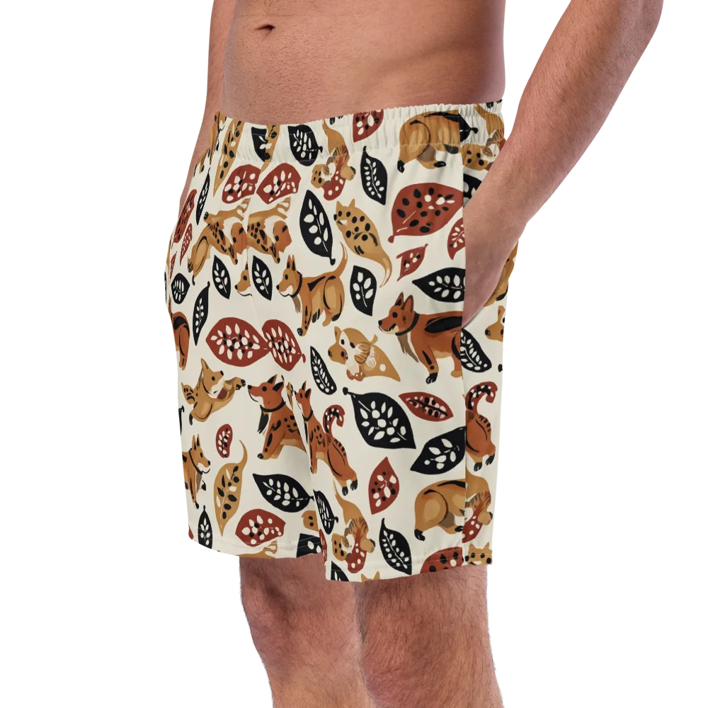 Autumn Canid on Swim Trunks — Left Front