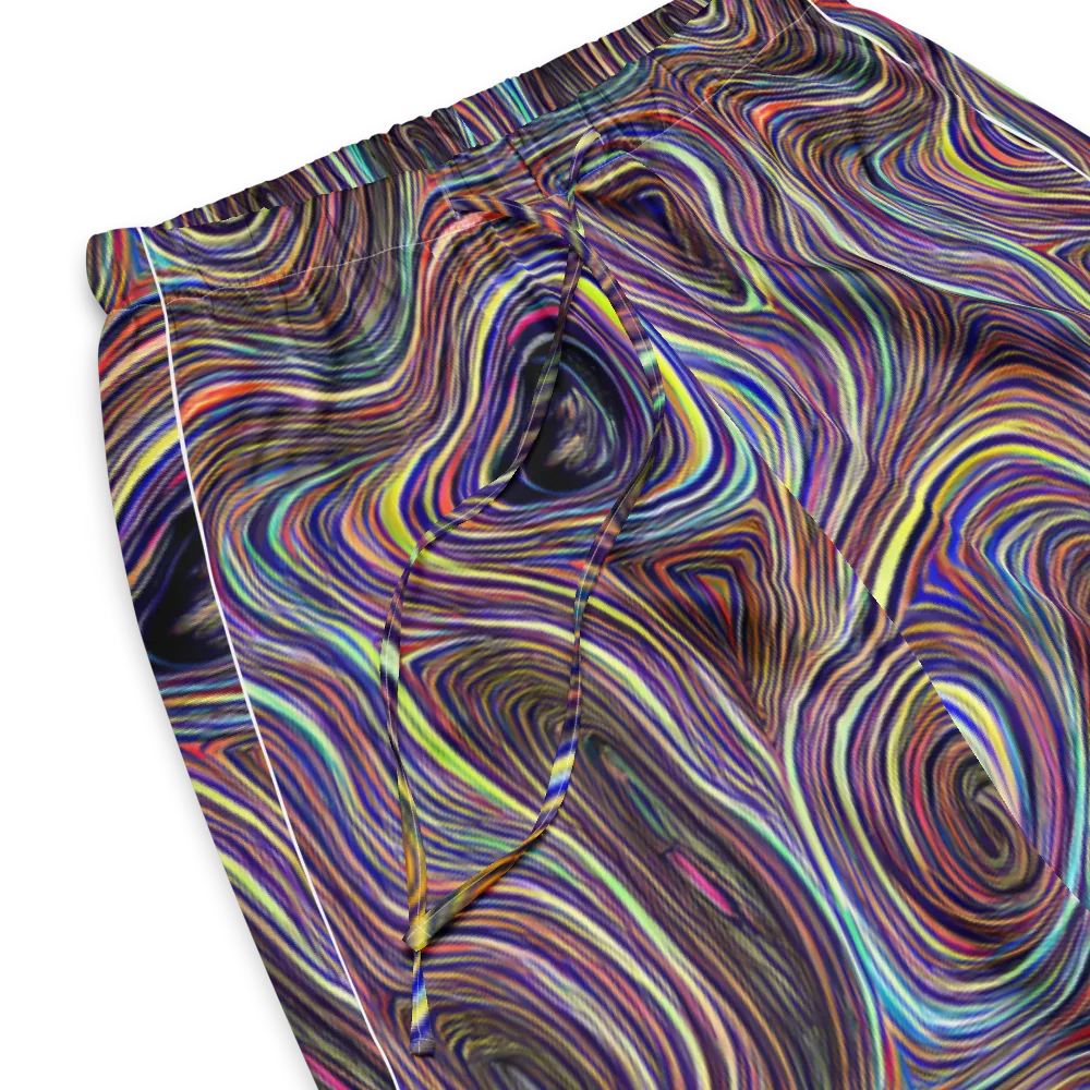 Neon Topography on Women's Pajama Pants — Product details