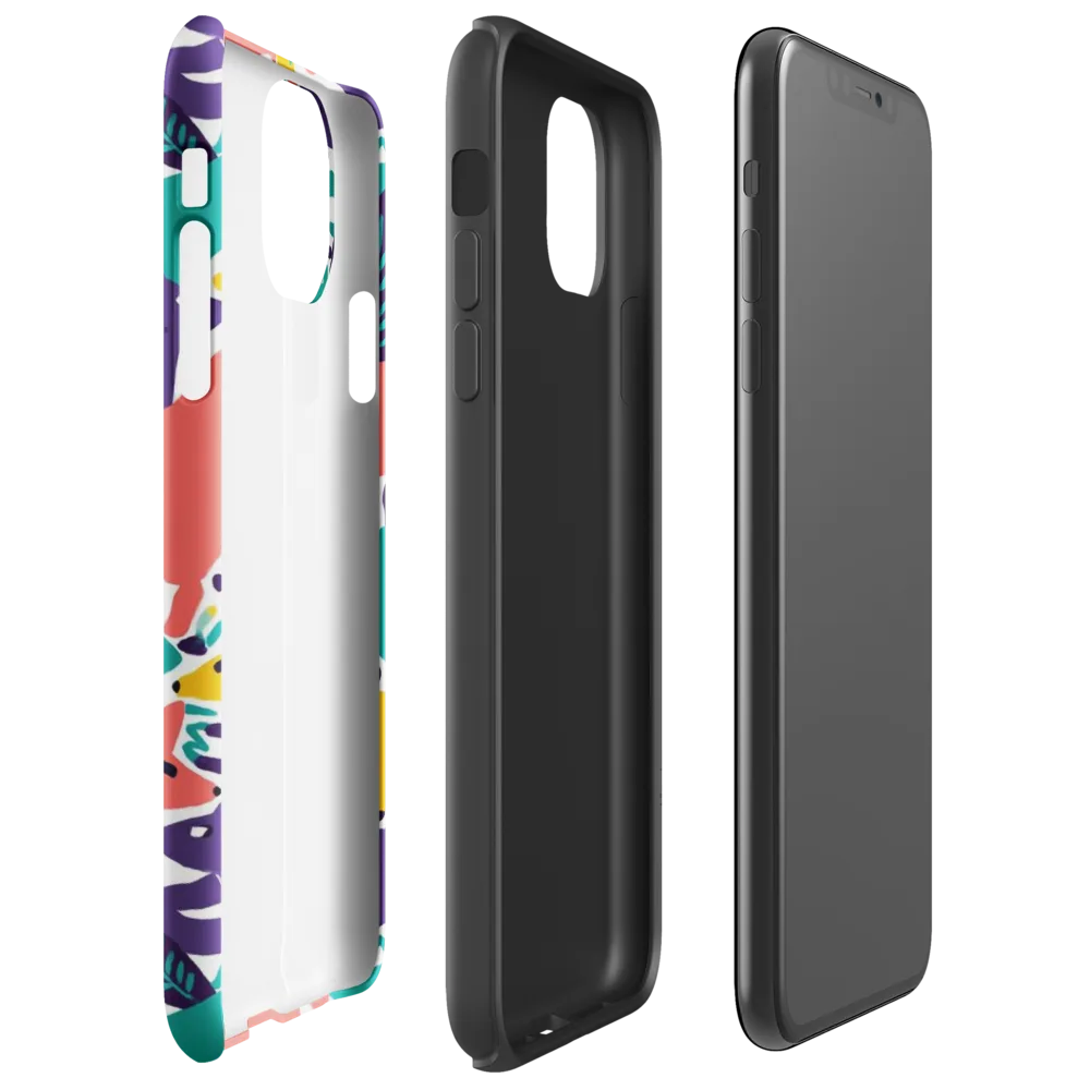 Wildlife Parade on Tough Case for iPhone® — Right
