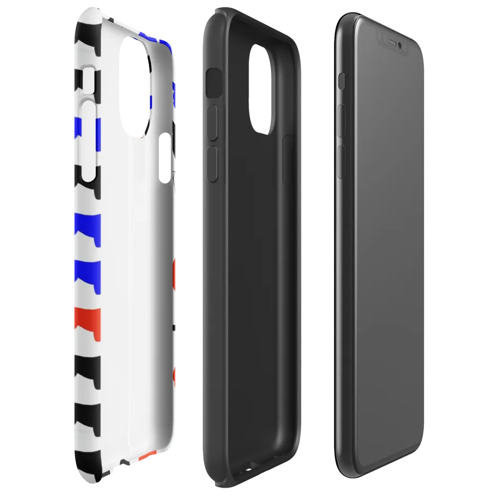 Canine Pop on Tough Case for iPhone® — Right