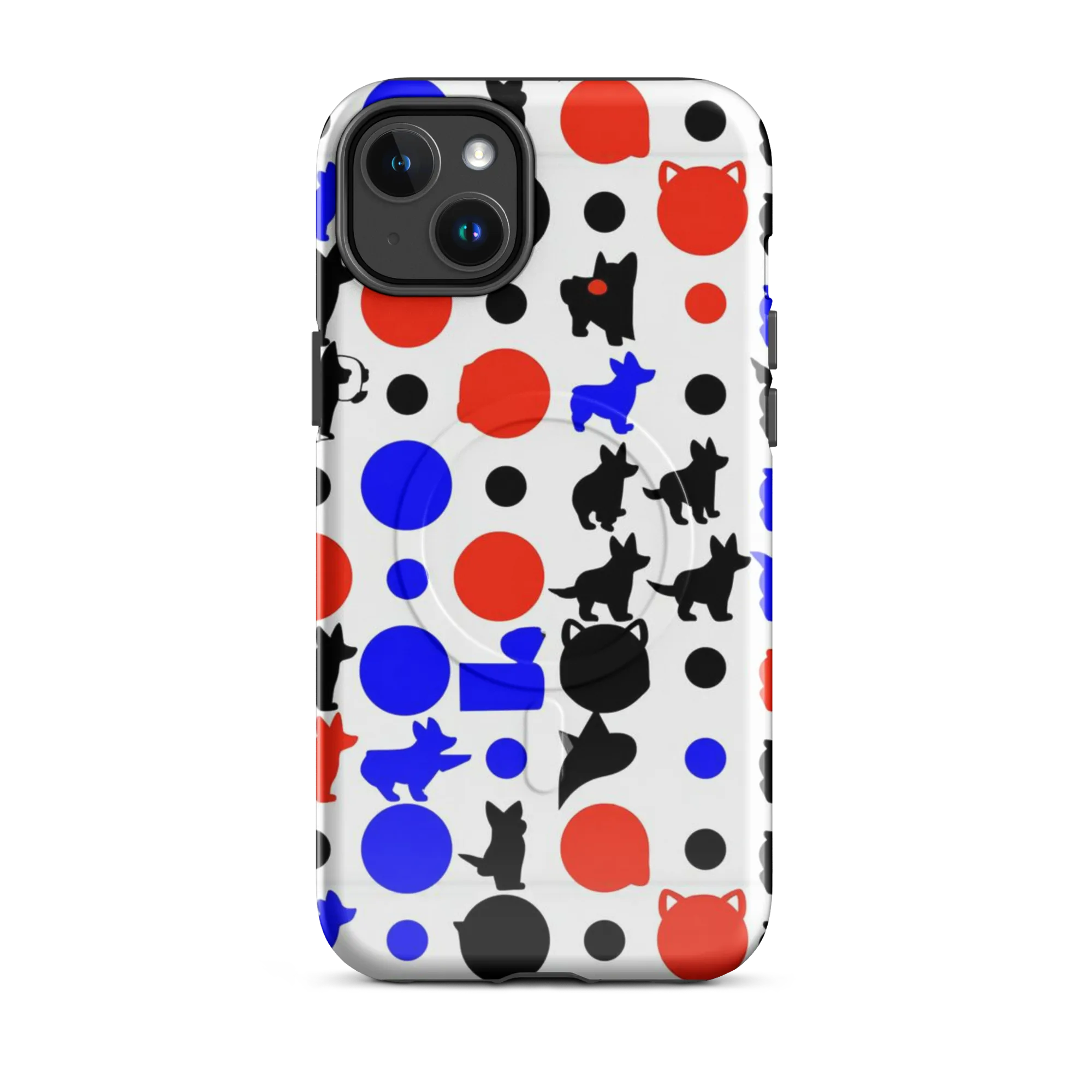 Canine Pop on MagSafe Tough Case for iPhone® — Front