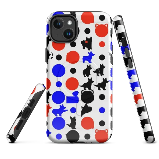 Canine Pop on a MagSafe Tough Case for iPhone®