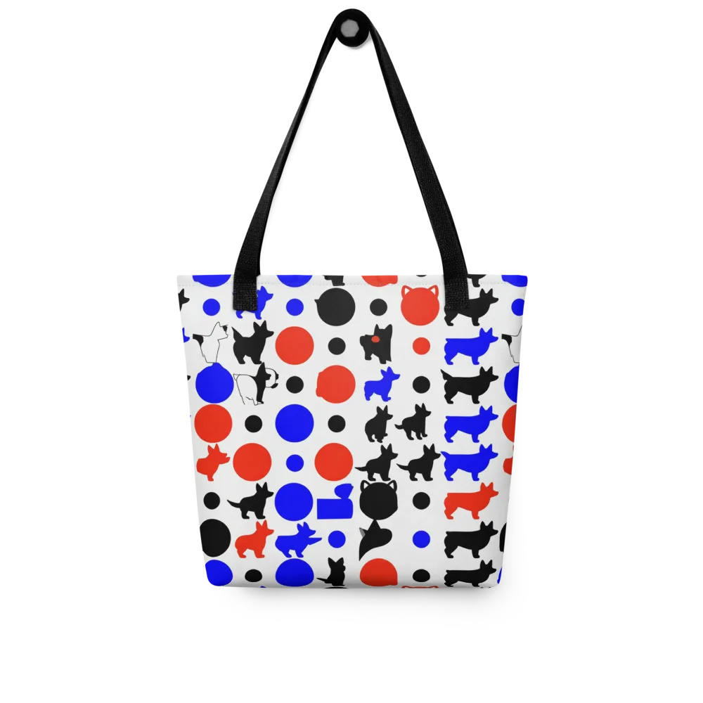 Canine Pop on Tote Bag — Front
