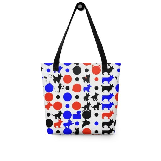 Canine Pop on a Tote Bag