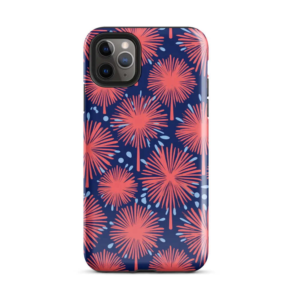 Coral Fireflower on Tough Case for iPhone® — Front