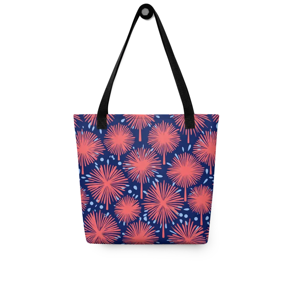 Coral Fireflower on Tote Bag — Front