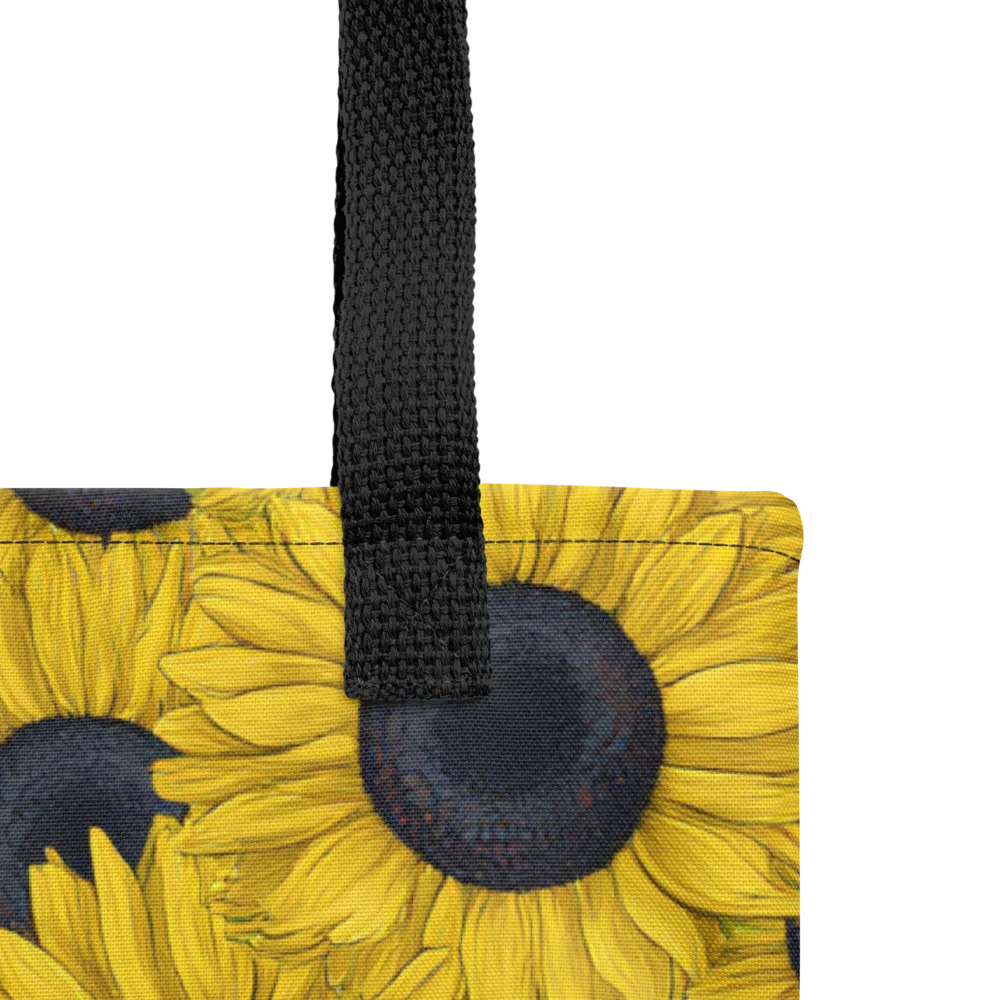 Sunflower Eclipse on Tote Bag — Product details
