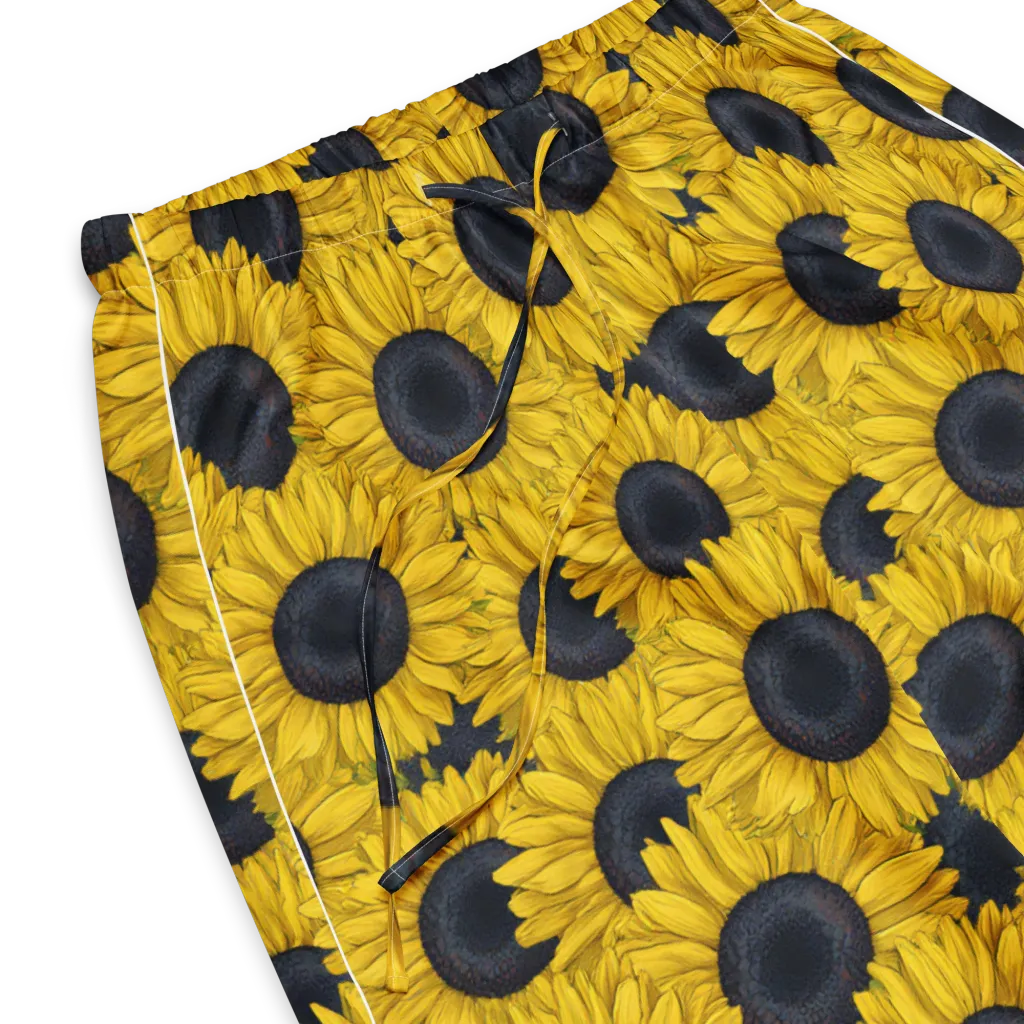 Sunflower Eclipse on Women's Pajama Pants — Product details