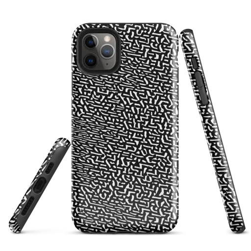 Ink Static on a Tough Case for iPhone®
