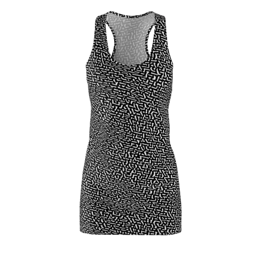 Ink Static on a Racerback Dress