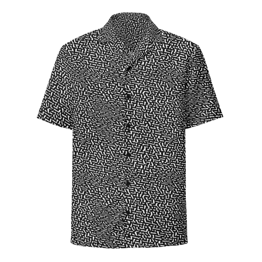 Ink Static on a Button Shirt