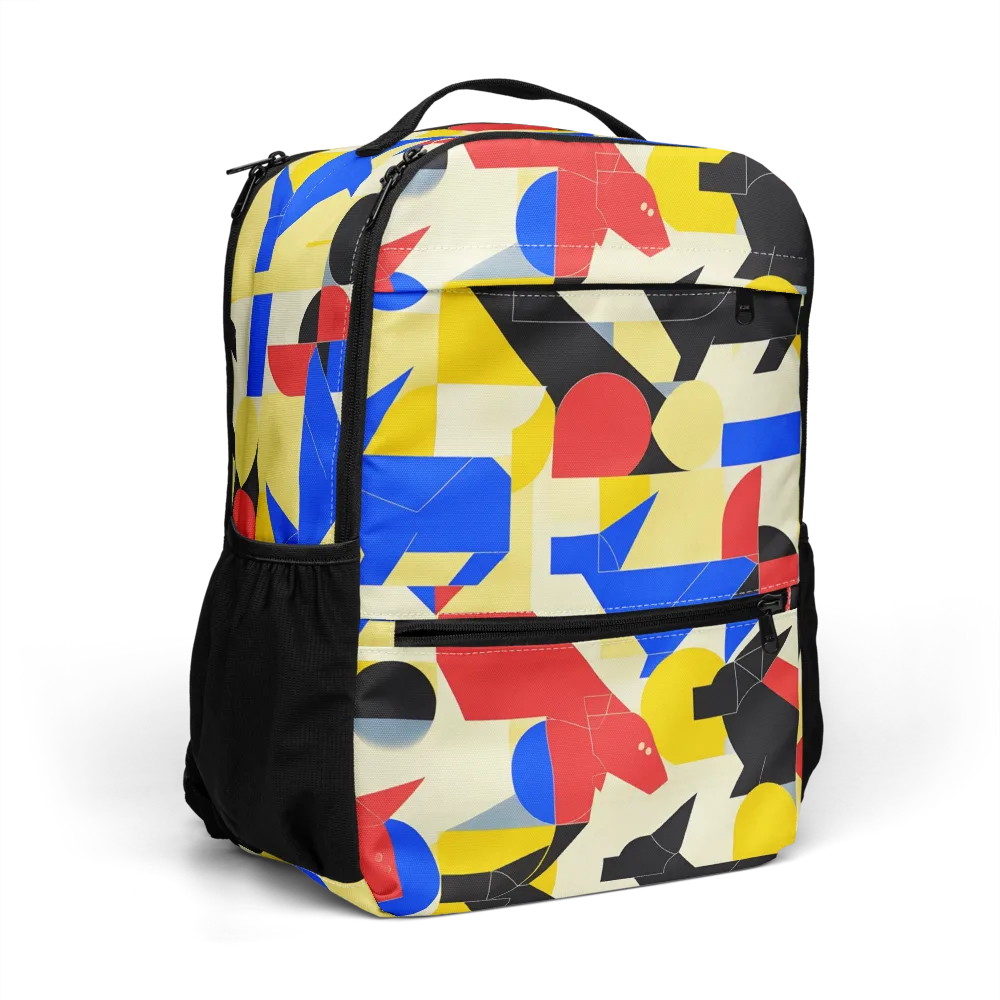 Bauhaus Wilds on Utility Backpack — Right Front