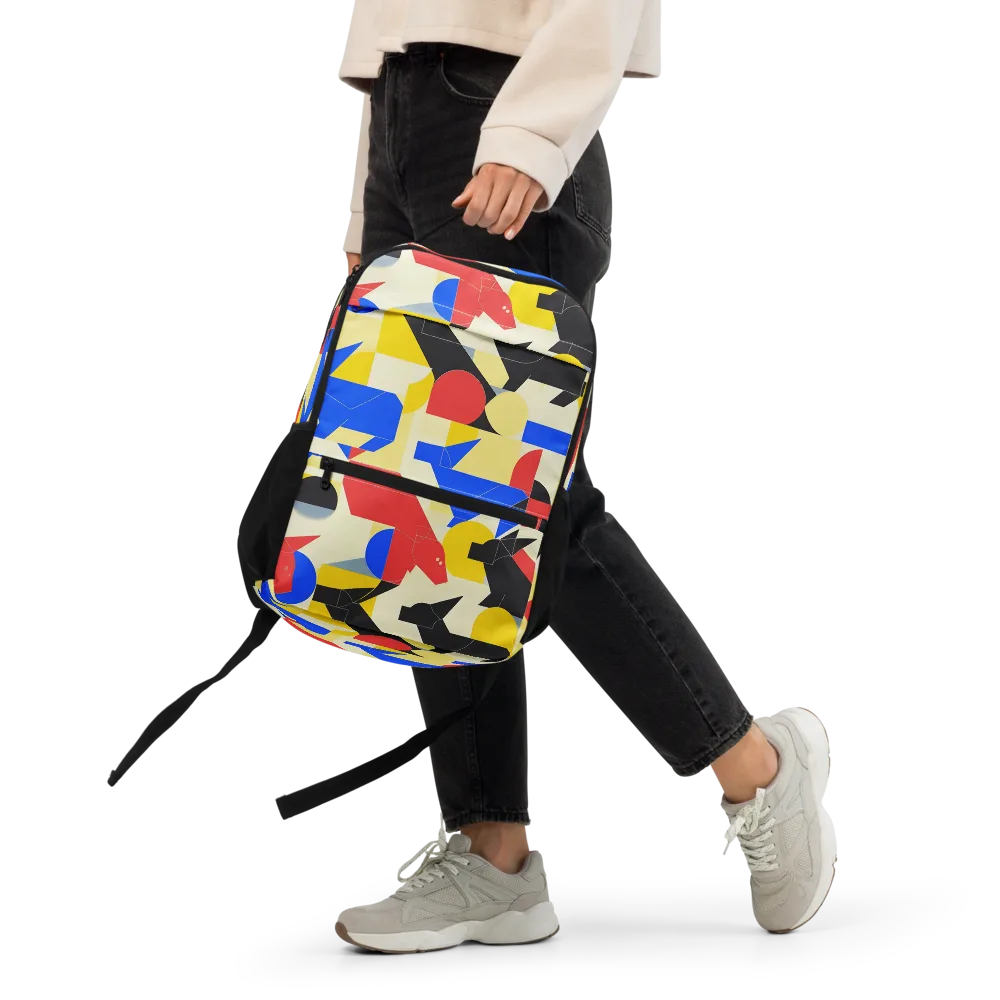 Bauhaus Wilds on Utility Backpack — Front