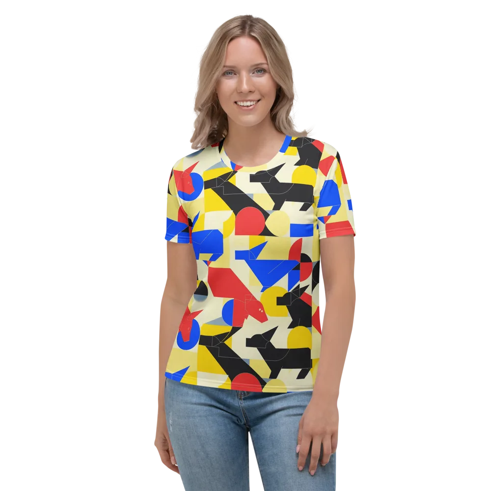 Bauhaus Wilds on Women's Crew Neck T-Shirt — Front