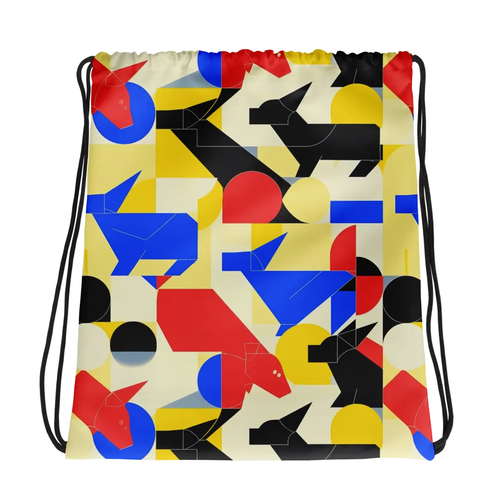 Bauhaus Wilds on Drawstring Bag — Photo
