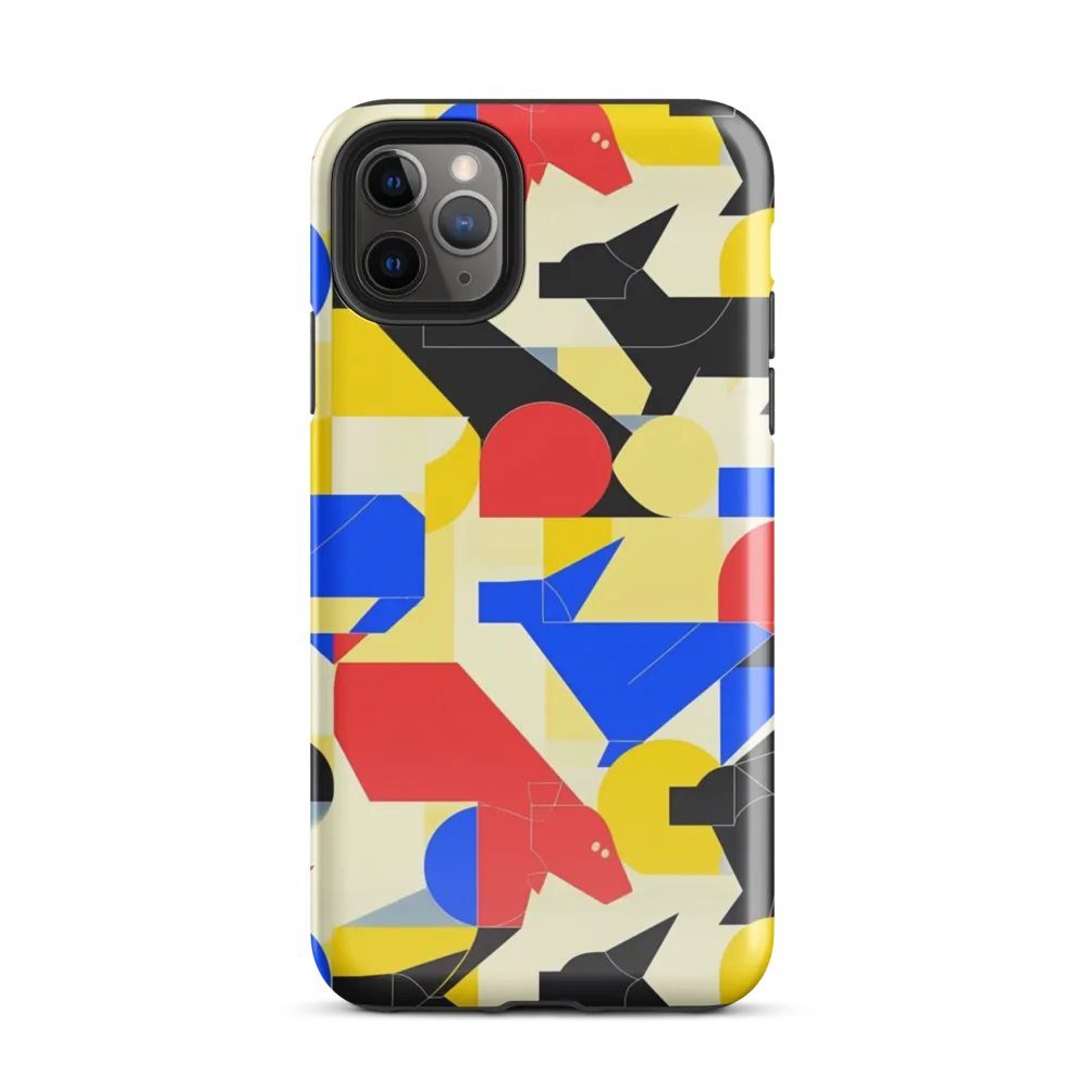 Bauhaus Wilds on Tough Case for iPhone® — Front