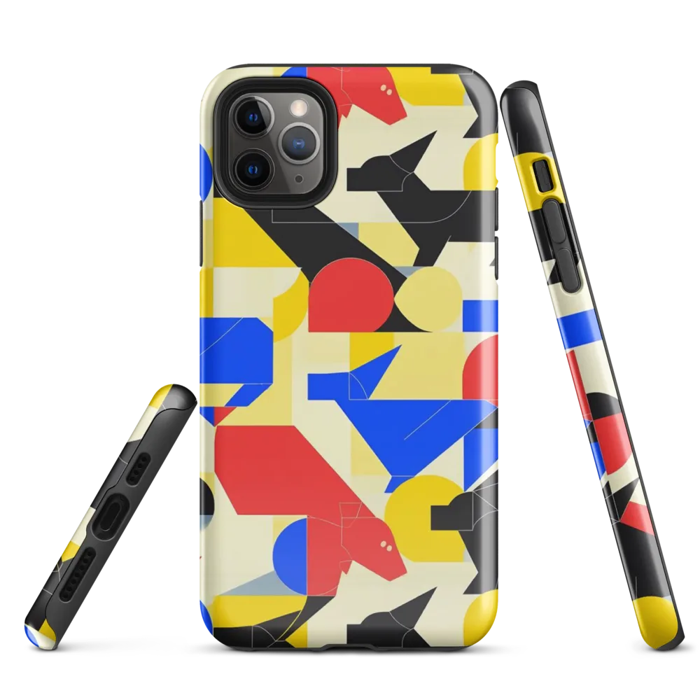 Bauhaus Wilds on Tough Case for iPhone® — Front