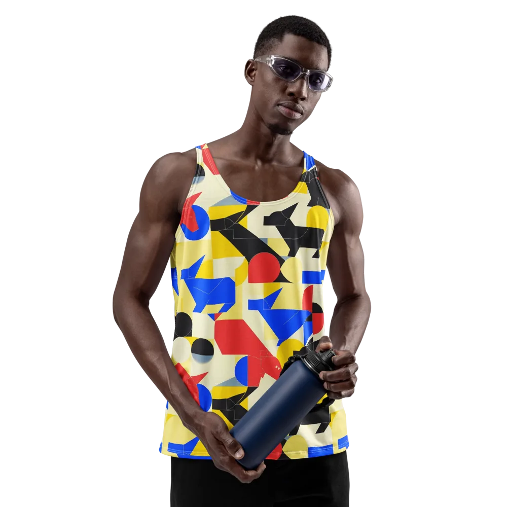 Bauhaus Wilds on Men's Tank Top — Front