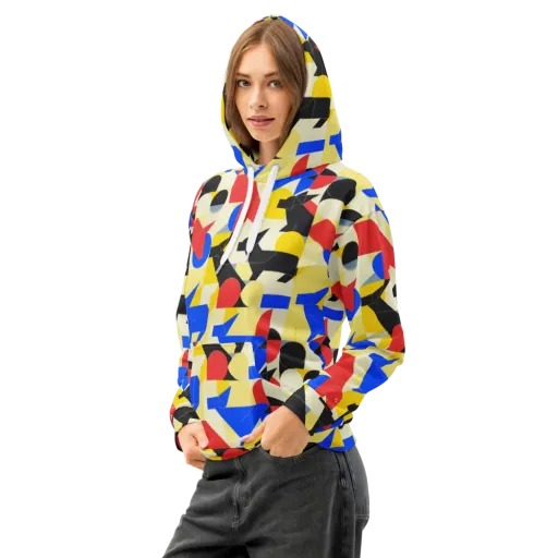 Bauhaus Wilds on a Cotton Hoodie