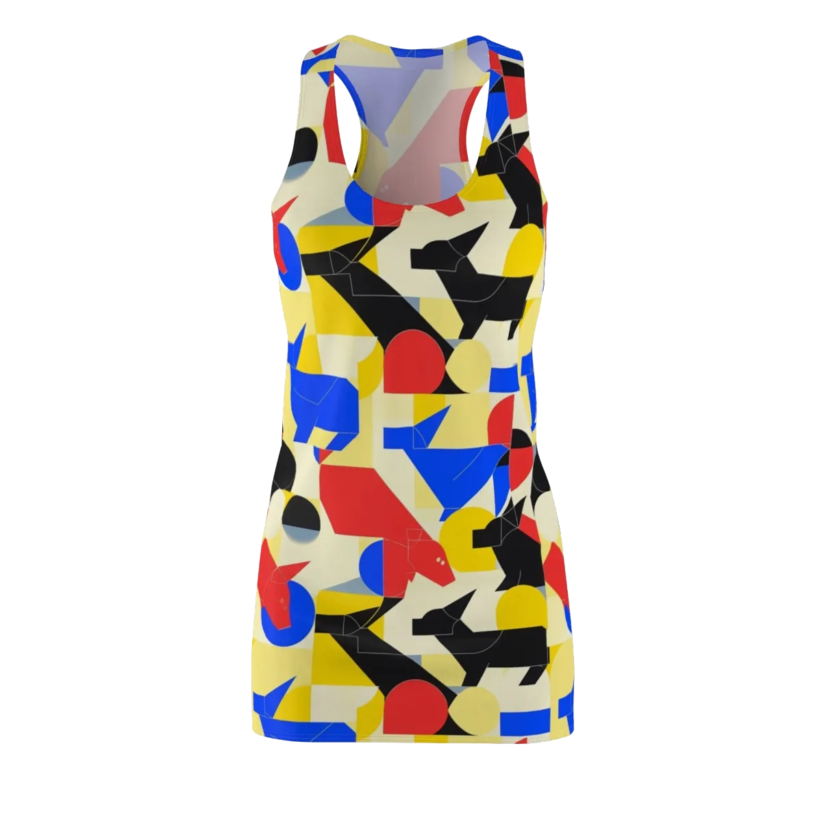 Bauhaus Wilds on Racerback Dress — Front
