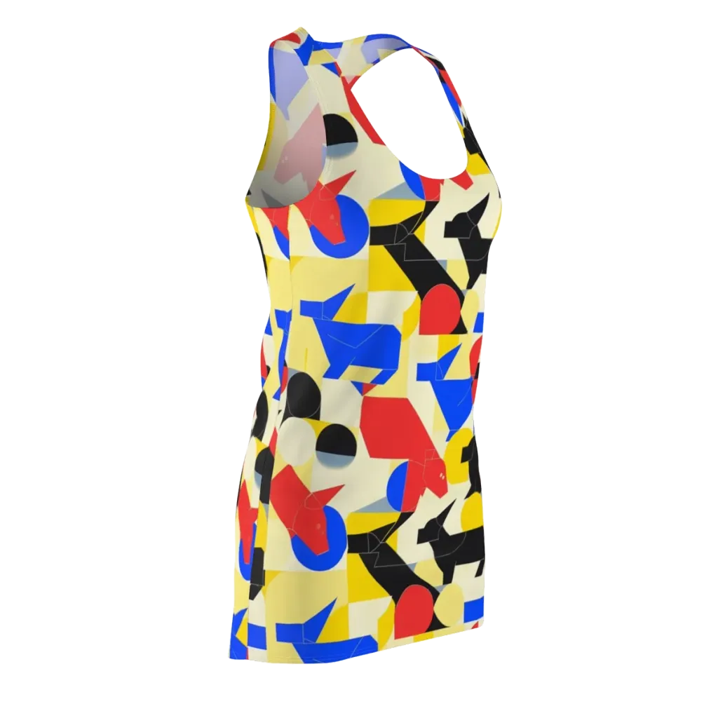 Bauhaus Wilds on Racerback Dress — Front Side