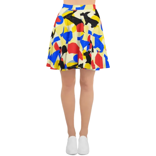 Bauhaus Wilds on a Skater Skirt