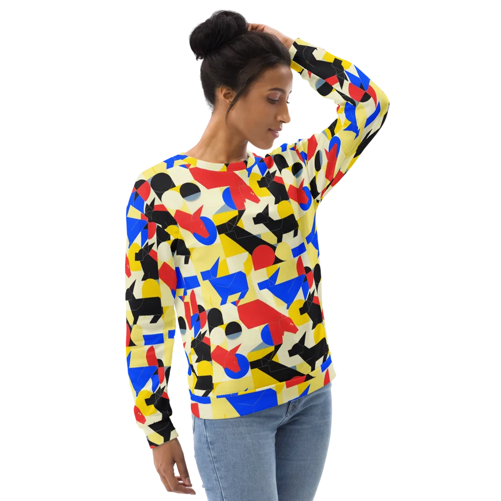 Bauhaus Wilds on Sweatshirt — Right Front