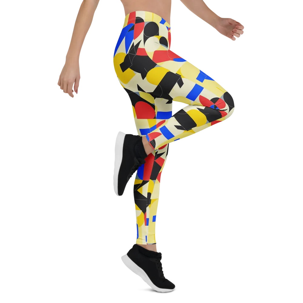 Bauhaus Wilds on Leggings — Right