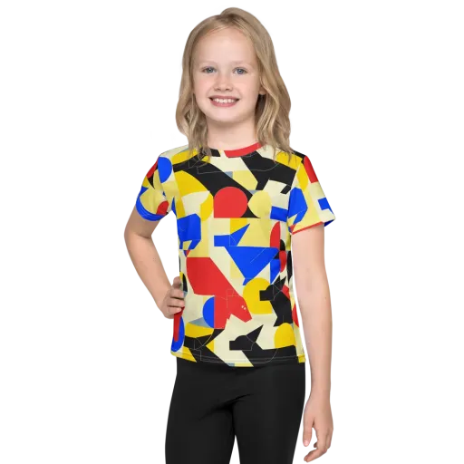 Bauhaus Wilds on a Kids Crew Neck T-Shirt