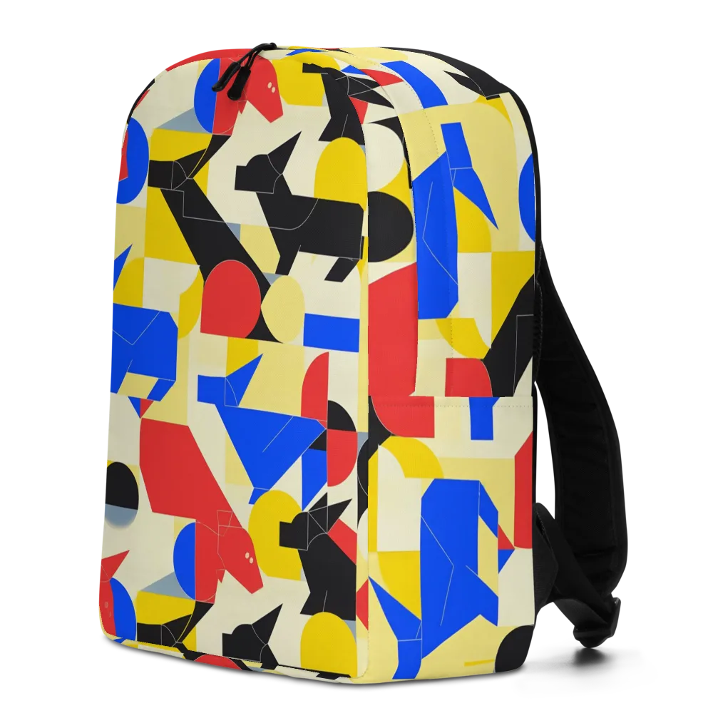 Bauhaus Wilds on Minimalist Backpack — Left
