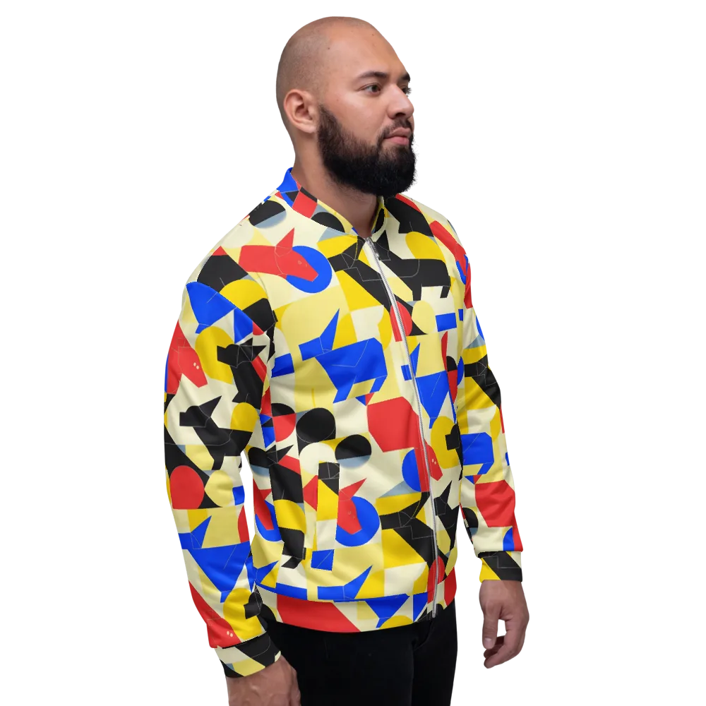 Bauhaus Wilds on Bomber Jacket — Right