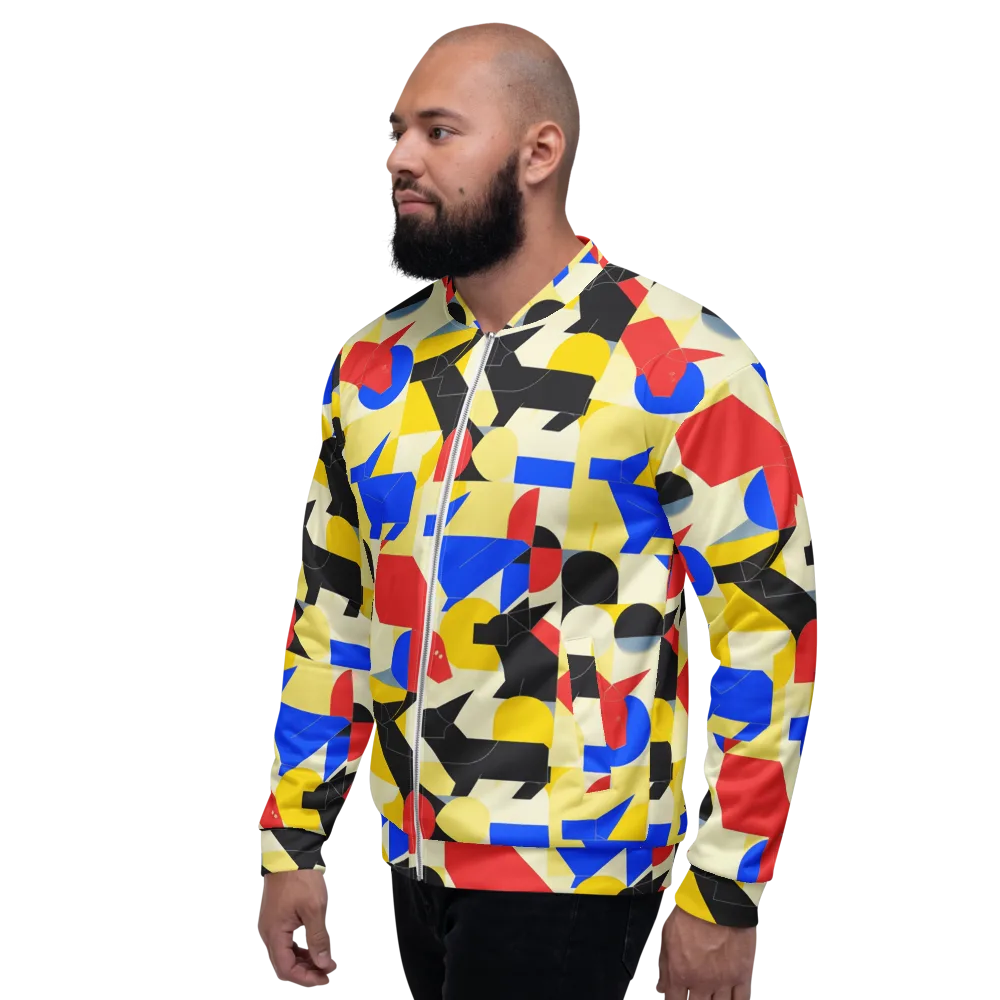 Bauhaus Wilds on Bomber Jacket — Left