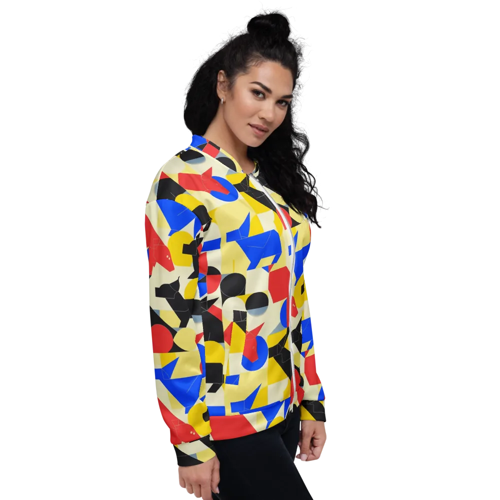 Bauhaus Wilds on Bomber Jacket — Right